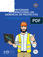 Brochure - Programa Internacional en Gerencia de Proyectos