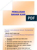 Penulisan Bahan Ajar Revisi