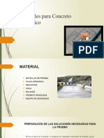 Materiales para Concreto Hidráulico