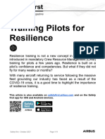 Training Pilots For Resilience