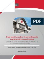 LEGIS - Pe Minjus Guía Práctica Sobre El Procedimiento Administrativo Sancionador
