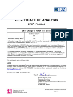 ERM FA415ad Certificate