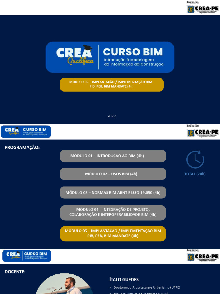 Implementação do BIM: PIB e BEP | PDF | BIM | Planejamento