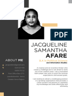 Jacqueline Samantha Afare