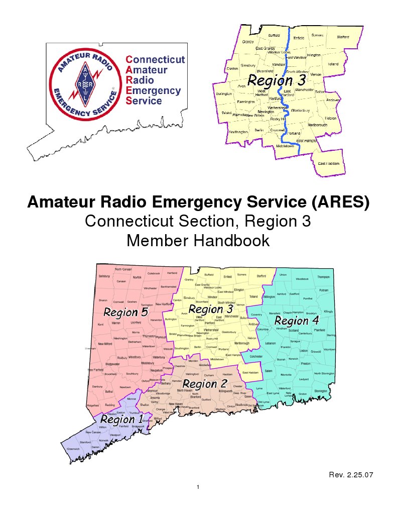Res Region 3 Member Handbook | PDF | Incident Command System | United ...