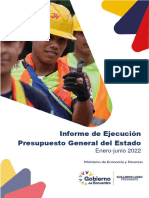 Informe Ejecucion PGE Primer Semestre 2022
