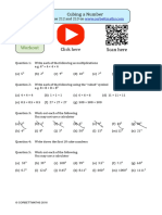 Cube Numbers PDF