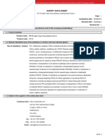 EC SDS Water Clear Polyurethane Casting Resin (Safety Data Sheet)