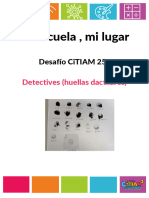 Replicable 25 Citiam Detectives Huellas Dactilares