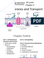 4 Cell Membranes and Transport
