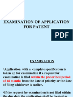 Patent Examination