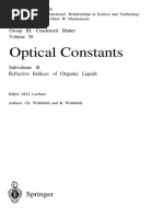 Refractive Indices of Organic Liquids (Ch. Wohlfarth, B. Wohlfarth (Auth.) Etc.) (Z-Library)