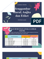 KD 3.4 & 4.4 - Menggambar Huruf, Angka Dan Etiket