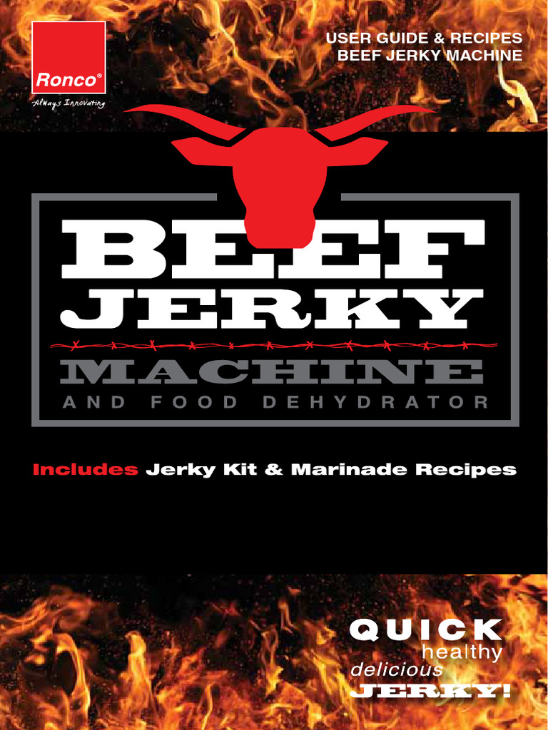 Beef Jerky Machine PDF Jerky Vegetables