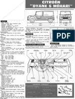 70 Fiche Technique Citroen Dyane 6 Mehari