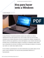 Guía Definitiva para Hacer Mantenimiento A Windows 10