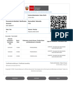 MINSA - Carnet Vacunación Document