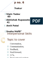 Interpersonal Skill Presentation