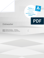 Dishwasher: Register Your