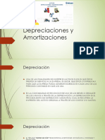 Depreciaciones y Amortizaciones