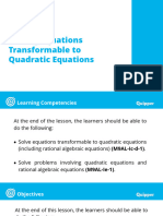 Qe Transformable Equation