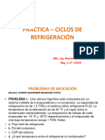 Práctica - Ciclos de Refrigeración Desarrollo