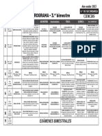 Avances 4.° Año Ciencias - III Bimestre 2023