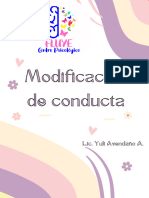 Cuaderno de Modificacion de Conducta - Centro Psicologico Fluye)