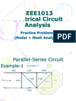 W4 - Nodal+Mesh Analysis - Problems