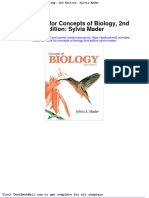 Test Bank For Concepts of Biology 2nd Edition Sylvia Mader