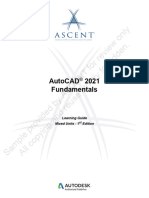 Autocad 2021 Fundamentals