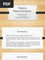 Digoxin Pharmacokinetics