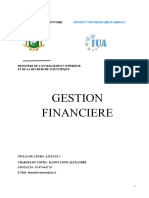 Gestion Financiere 2023 - 2024