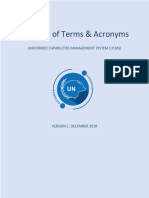 Glossary of Terms and Acronyms - Final 12 December 2018