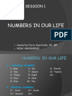 1 - Numbers in Our Life