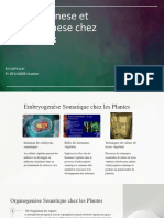 Embryogenese Et Organogenese Somatique Chez Les Plantes