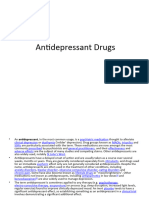 Antidepressant Drugs