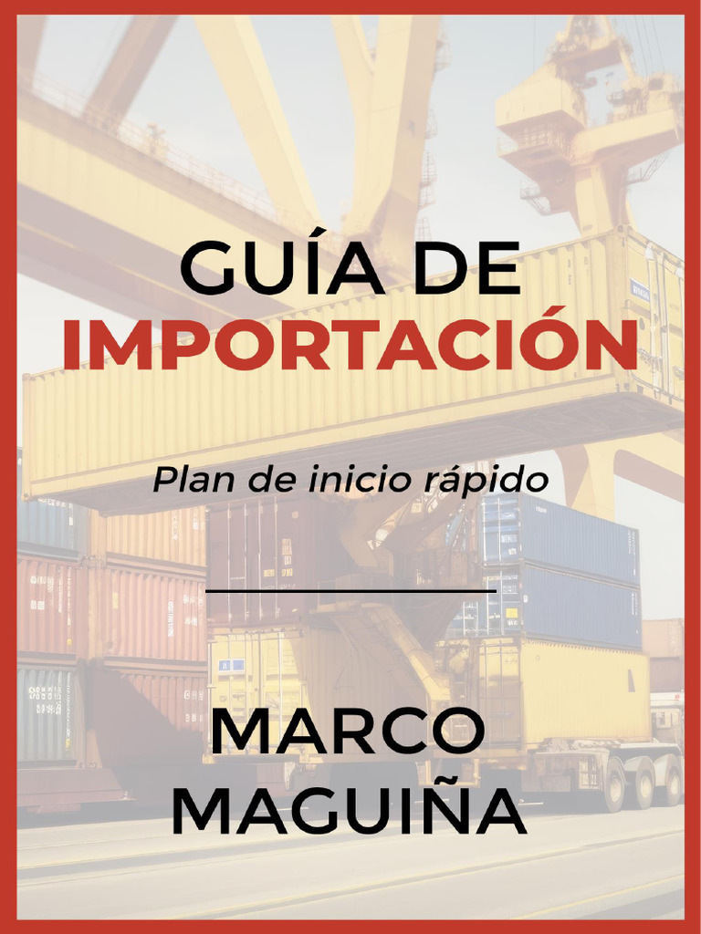 Guia de Importaciones Eventos | PDF | Internet | Iniciativa empresarial