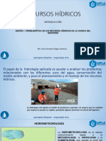 Sesion 1 Introduccion y Recursos Hidricos