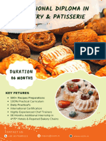 Professional Diploma in Bakry and Patisserie
