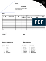 Lamp 1 Surat Pernyataan - Daftar Karyawan Keluar