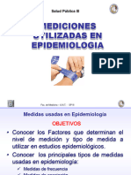 Medidas Utilizadas en Epidemiología