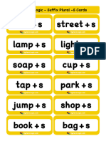 Word Pack - Suffix Plural S