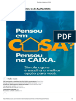 Programa Minha Casa, Minha Vida - Recursos FGTS - Aquisição de Imóvel Usado - Balcão (PRICE)