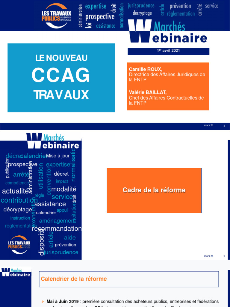 CCAG Travaux : Règles depuis 2021 | PDF | Assurance | Propriété ...