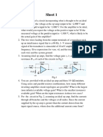 Sheet 1 هندسة الكترونيه