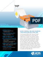 Compact Design: Reduce Printing Time and Streamline Your Operations With Ep802-Tmp