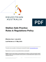 EA Stallion Safe Practice Policy 15062018