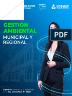 Brochure Gestion Ambiental Municipal y Regional