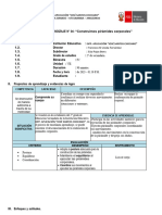 Sesion de Aprendizaje Piramides Corporales - Segundo N-4